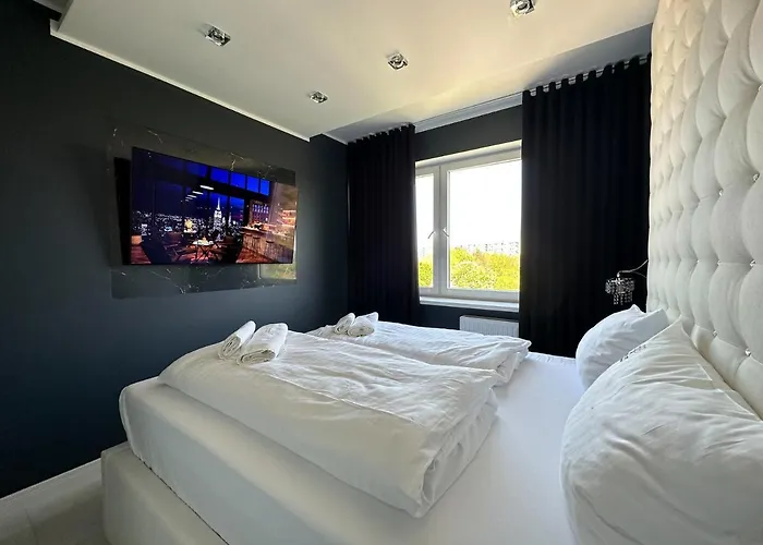 아파트 Luxury Z Duzym Tarasem - Park