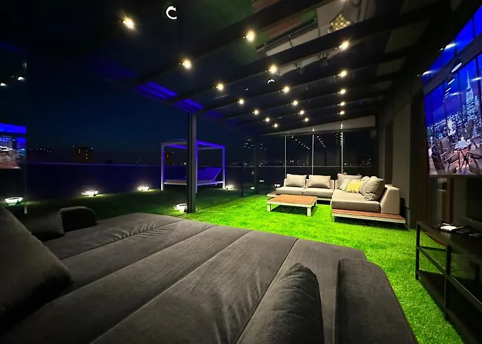 Luxury Z Duzym Tarasem - Park 포즈난