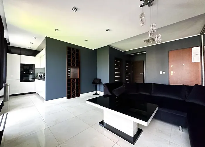 Luxury Z Duzym Tarasem - Park 公寓