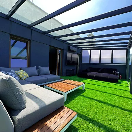 Luxury Z Duzym Tarasem - Park Apartmán Poznaň