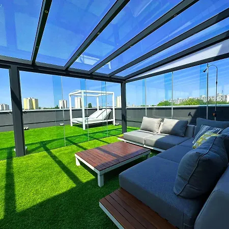 Luxury Z Duzym Tarasem - Park *