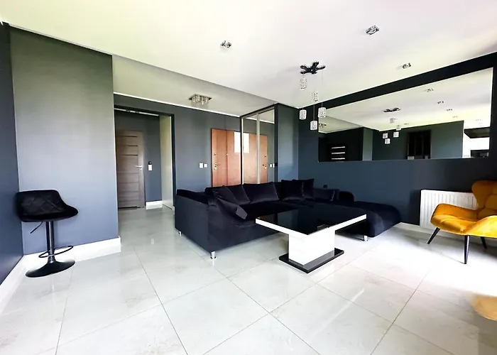 Luxury Z Duzym Tarasem - Park Apartamento