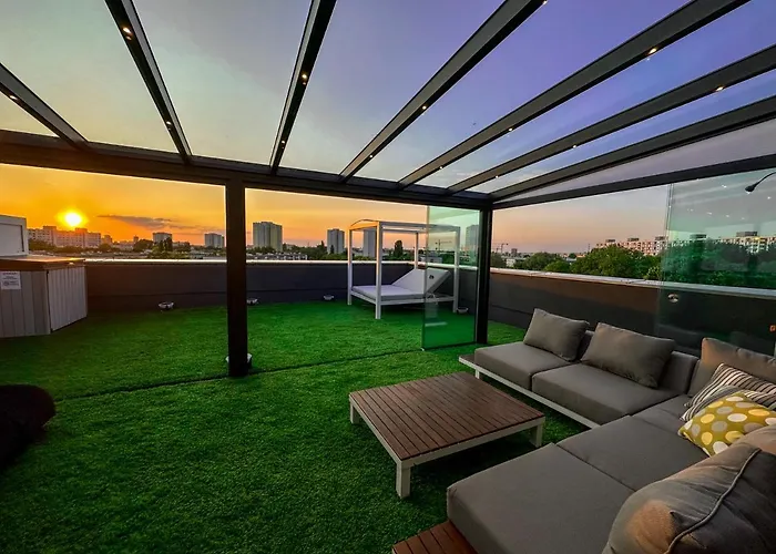 Luxury Z Duzym Tarasem - Park Appartamento Poznań